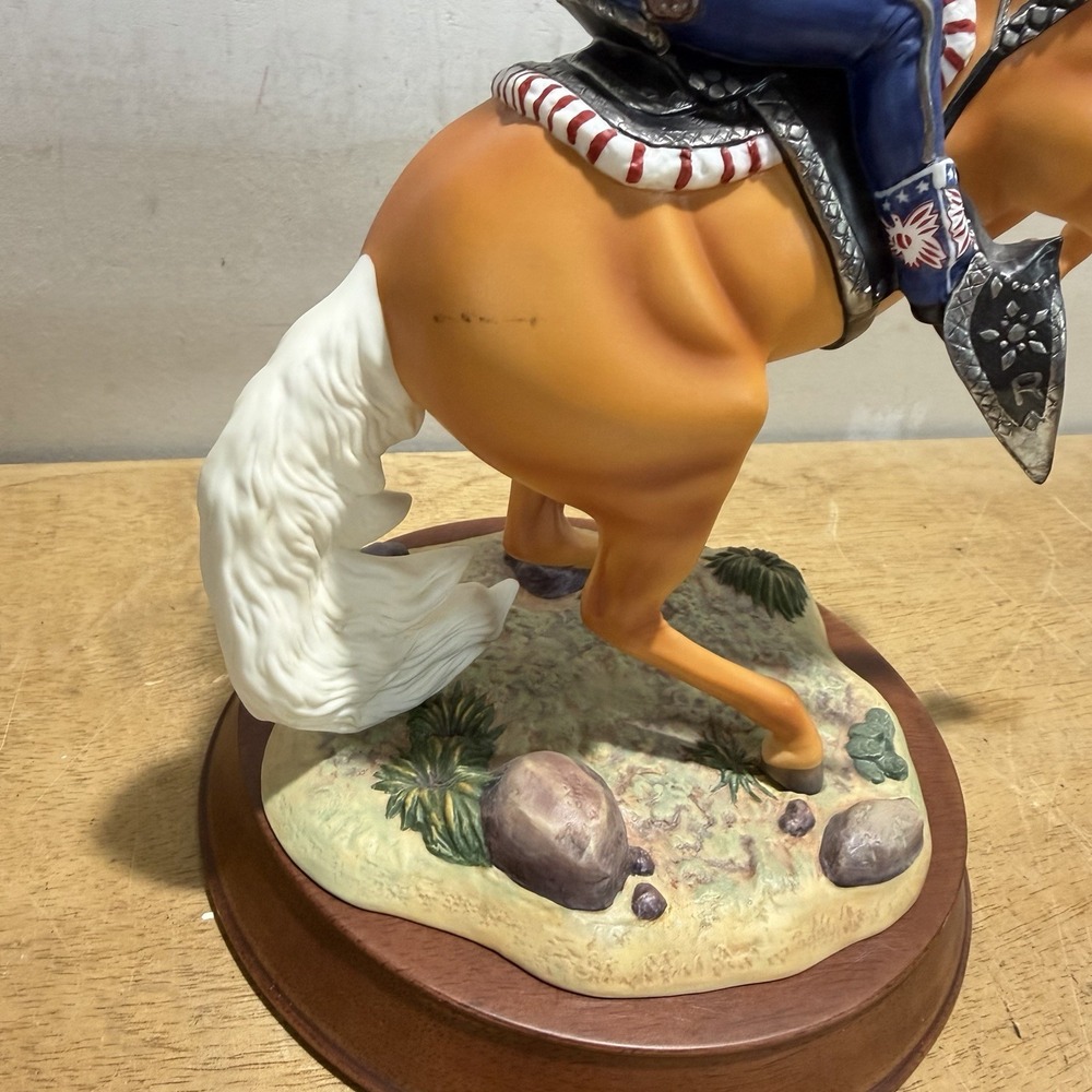 Breyer Roy Rogers & Trigger 8125 Gallery Porcelain Figure Limited 2002 COA - Picture 9 of 10
